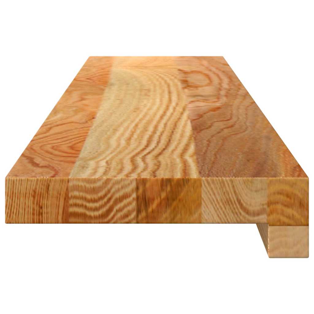 Vensterbanken 2 st 90x15x2 cm massief eikenhout lichtbruin is nu te koop bij PeponiXL, paradijselijk wonen!