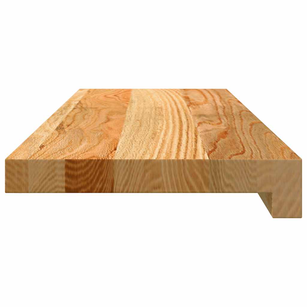 Vensterbanken 2 st 70x20x2 cm massief eikenhout lichtbruin is nu te koop bij PeponiXL, paradijselijk wonen!