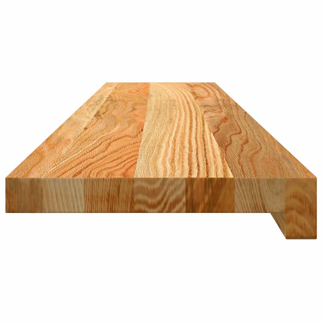 Vensterbanken 2 st 100x20x2 cm massief eikenhout lichtbruin is nu te koop bij PeponiXL, paradijselijk wonen!