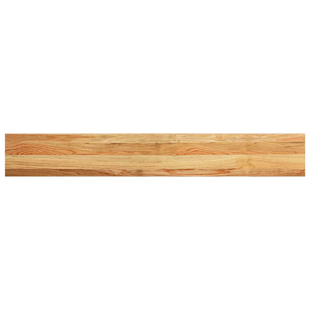 Vensterbanken 2 st 140x20x2 cm massief eikenhout lichtbruin is nu te koop bij PeponiXL, paradijselijk wonen!