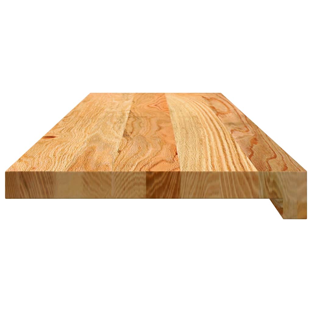 Vensterbanken 2 st 90x25x2 cm massief eikenhout lichtbruin is nu te koop bij PeponiXL, paradijselijk wonen!