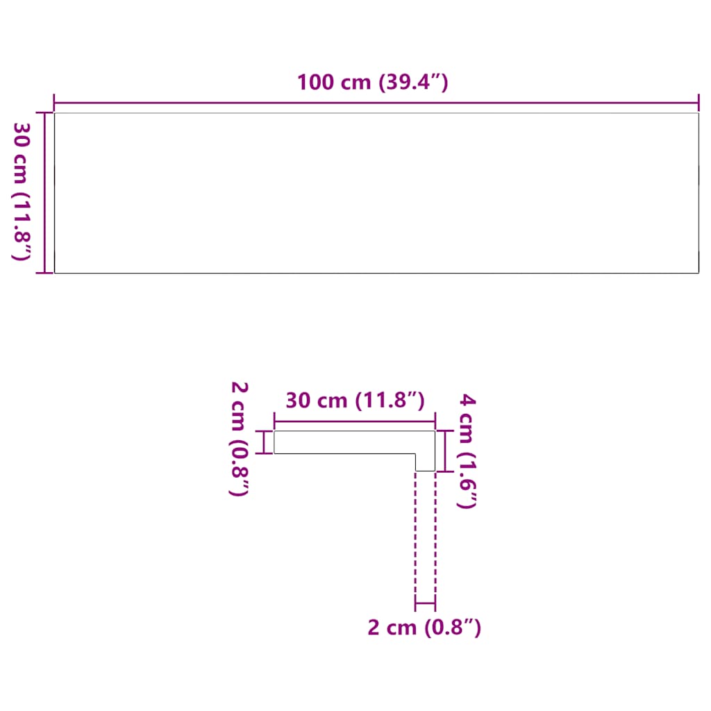 Vensterbanken 2 st 100x30x2 cm massief eikenhout lichtbruin is nu te koop bij PeponiXL, paradijselijk wonen!