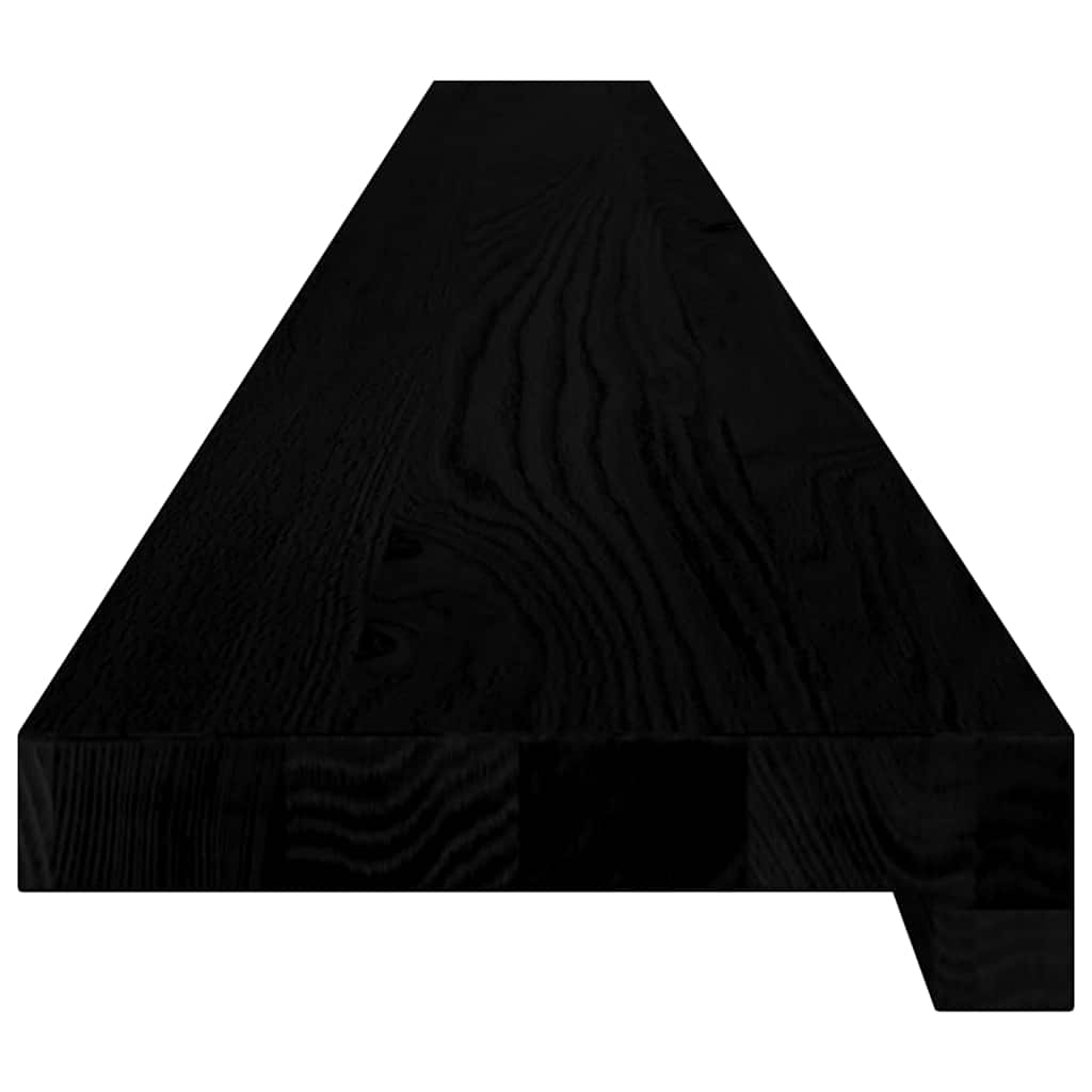 Vensterbanken 2 st 160x15x2 cm massief eikenhout donkerbruin is nu te koop bij PeponiXL, paradijselijk wonen!
