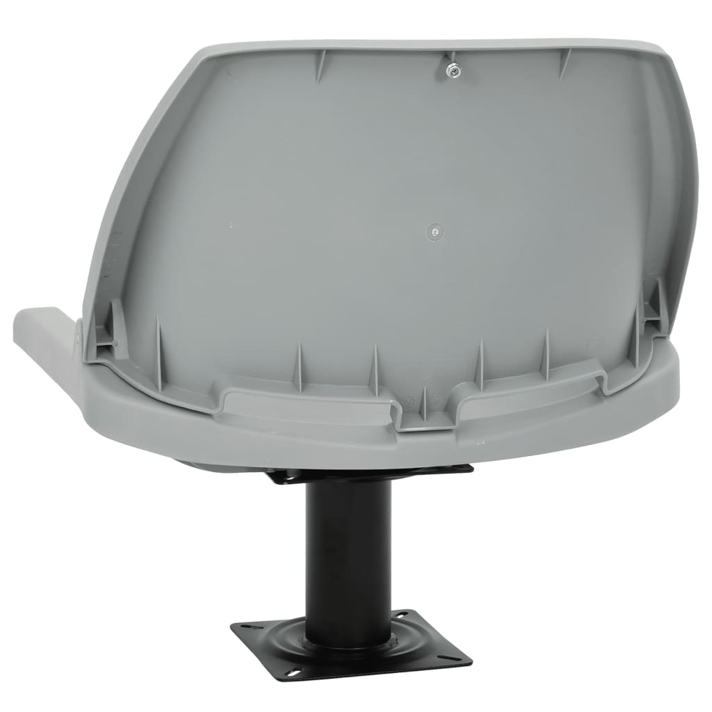 4-delige Bootstoelenset inklapbaar 48x51x41 cm grijs is nu te koop bij PeponiXL, paradijselijk wonen!