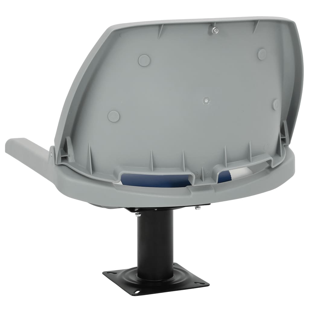 2-delige Bootstoelenset inklapbaar 48x51x41 cm blauw en wit is nu te koop bij PeponiXL, paradijselijk wonen!