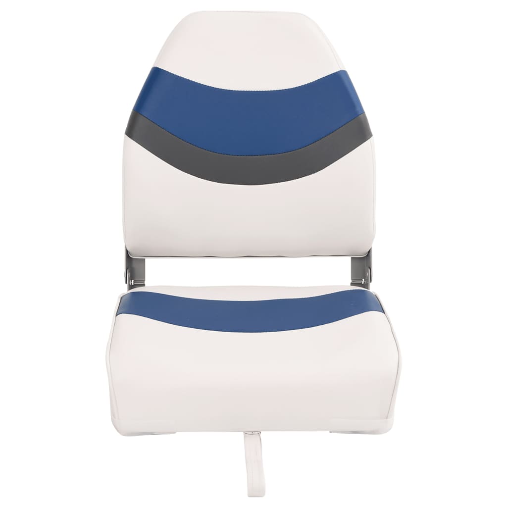 Bootstoelen 2 st inklapbaar met hoge rugleuning 44x38x55 cm is nu te koop bij PeponiXL, paradijselijk wonen!