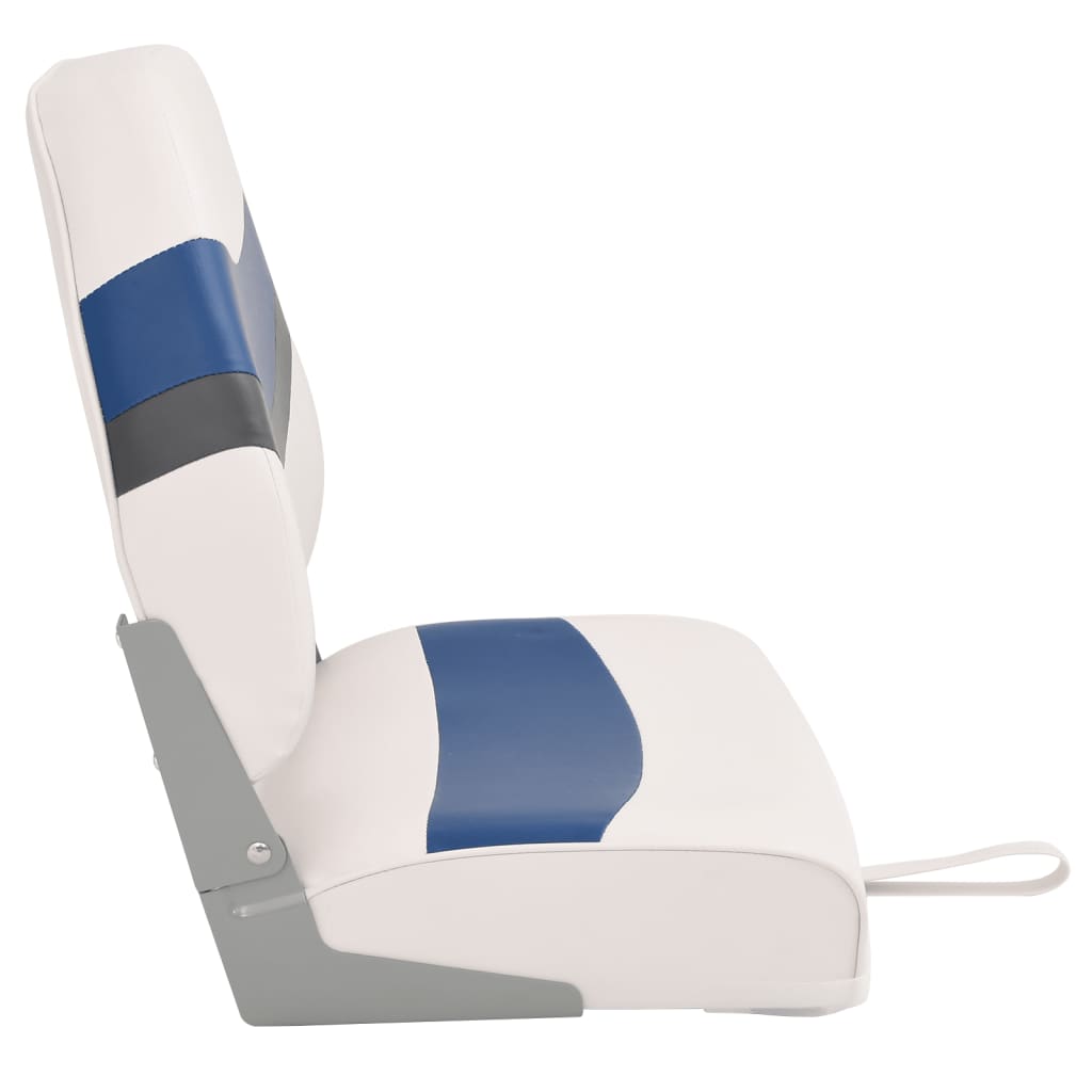 Bootstoelen 2 st inklapbaar met hoge rugleuning 44x38x55 cm is nu te koop bij PeponiXL, paradijselijk wonen!