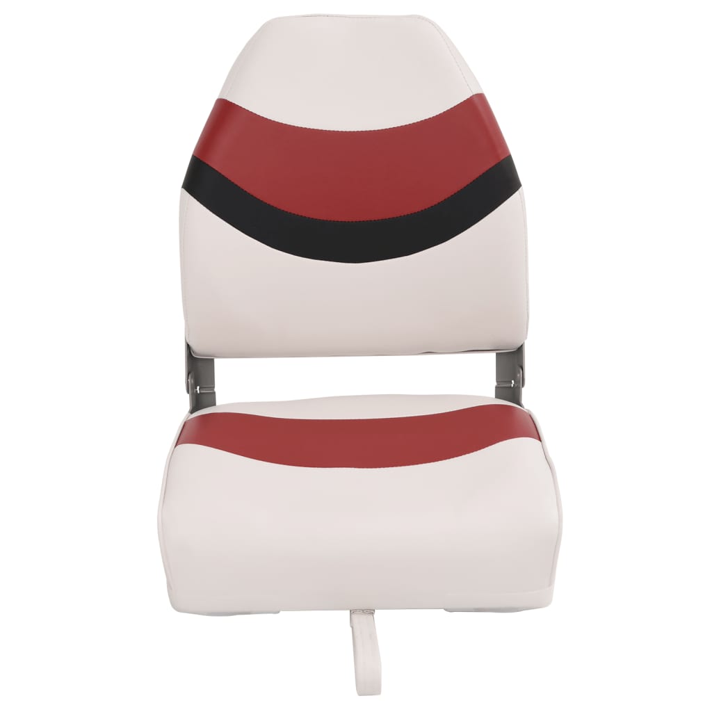 Bootstoelen 2 st inklapbaar met hoge rugleuning 44x38x55 cm is nu te koop bij PeponiXL, paradijselijk wonen!