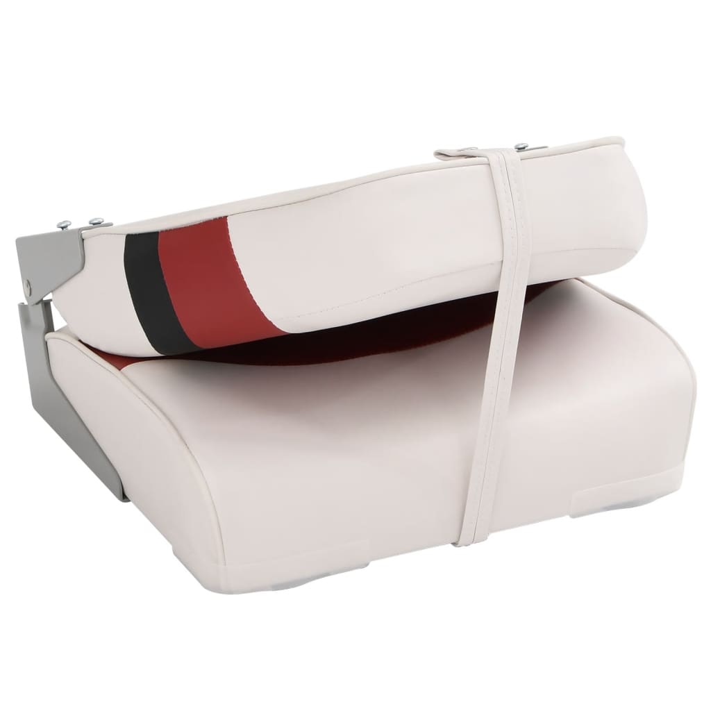 Bootstoelen 2 st inklapbaar met hoge rugleuning 44x38x55 cm is nu te koop bij PeponiXL, paradijselijk wonen!