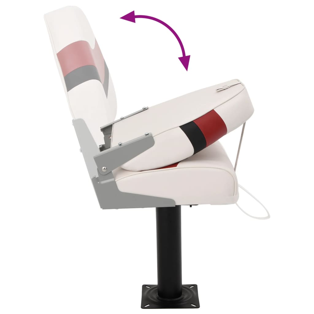 4-delige Bootstoelenset met hoge rugleuning inklapbaar is nu te koop bij PeponiXL, paradijselijk wonen!