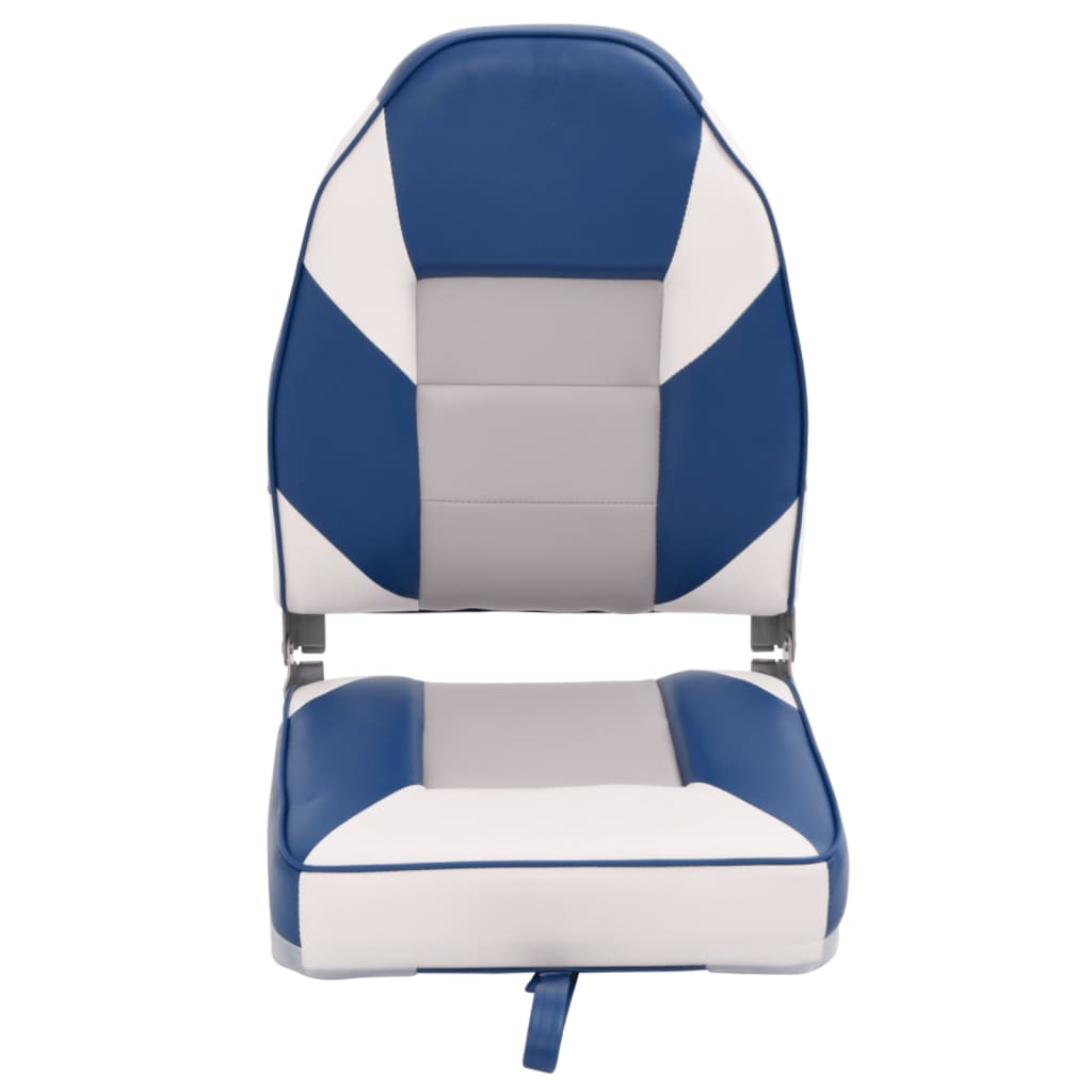 Bootstoelen 2 st inklapbaar met hoge rugleuning 39x43x58 cm is nu te koop bij PeponiXL, paradijselijk wonen!