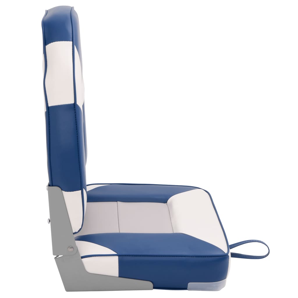 Bootstoelen 2 st inklapbaar met hoge rugleuning 39x43x58 cm is nu te koop bij PeponiXL, paradijselijk wonen!