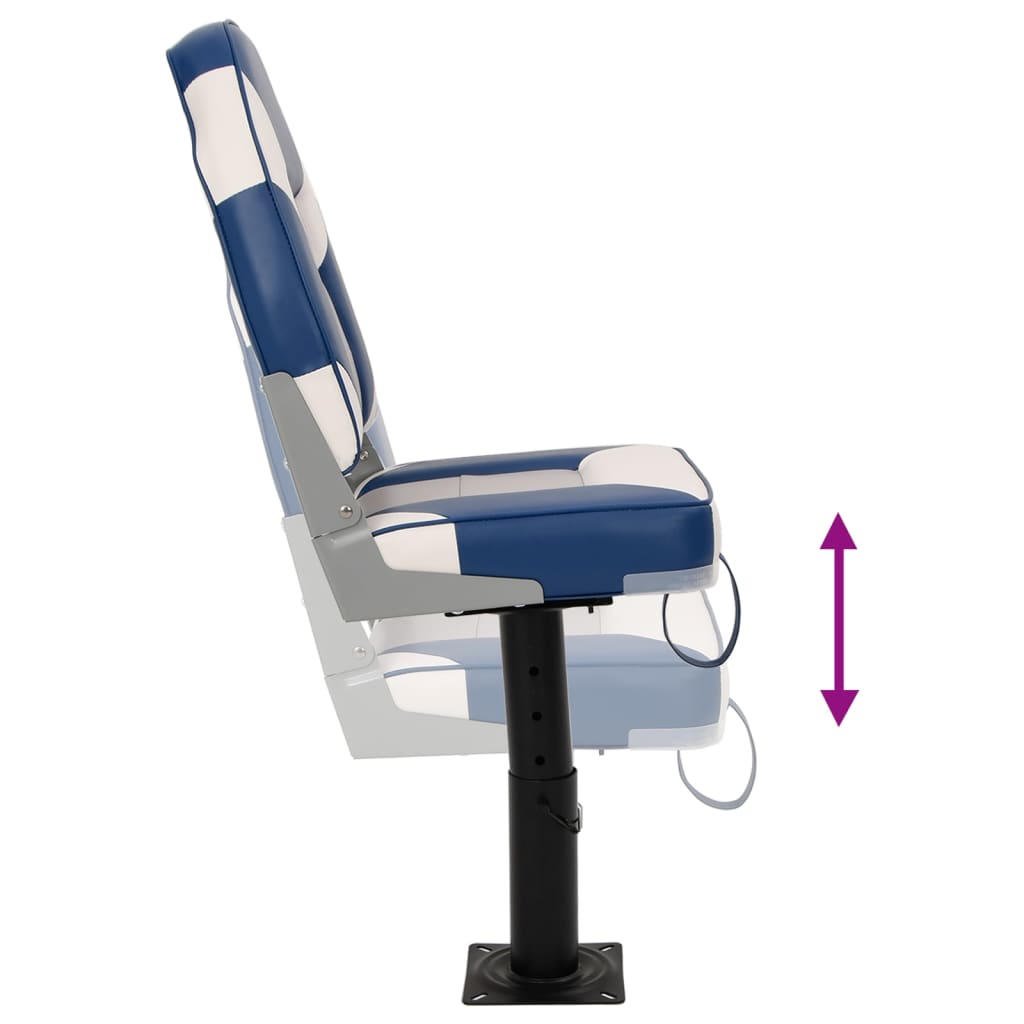 4-delige Bootstoelenset met hoge rugleuning inklapbaar is nu te koop bij PeponiXL, paradijselijk wonen!