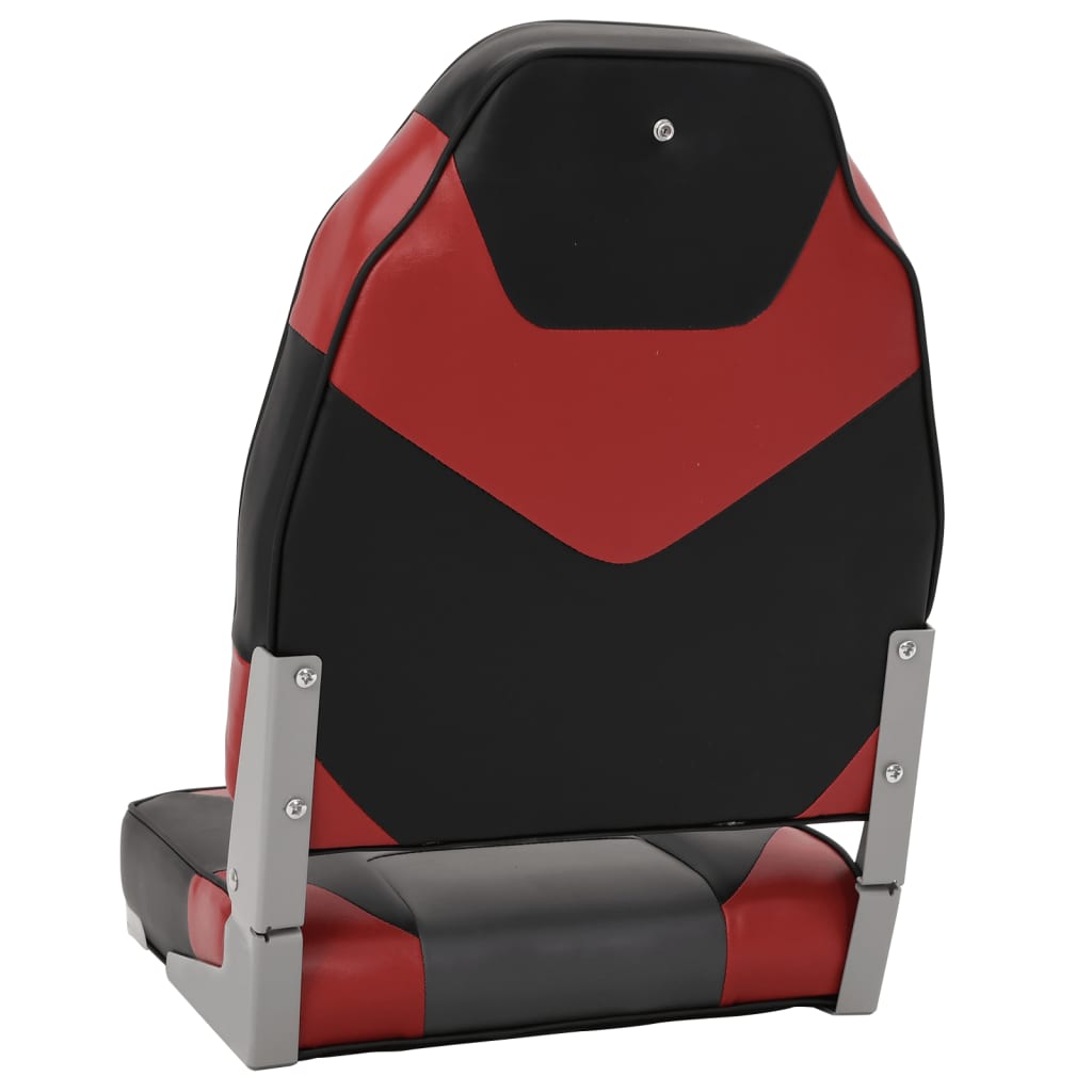 Bootstoelen 2 st inklapbaar met hoge rugleuning 39x43x58 cm is nu te koop bij PeponiXL, paradijselijk wonen!