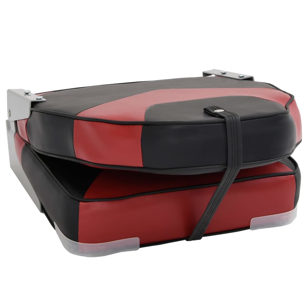 Bootstoelen 2 st inklapbaar met hoge rugleuning 39x43x58 cm is nu te koop bij PeponiXL, paradijselijk wonen!