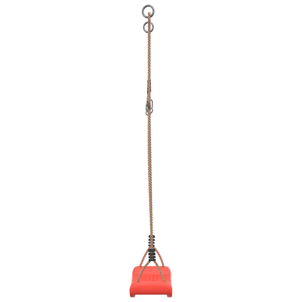 Schommelzitje voor kinderen 1-persoons verstelbaar touw rood is nu te koop bij PeponiXL, paradijselijk wonen!