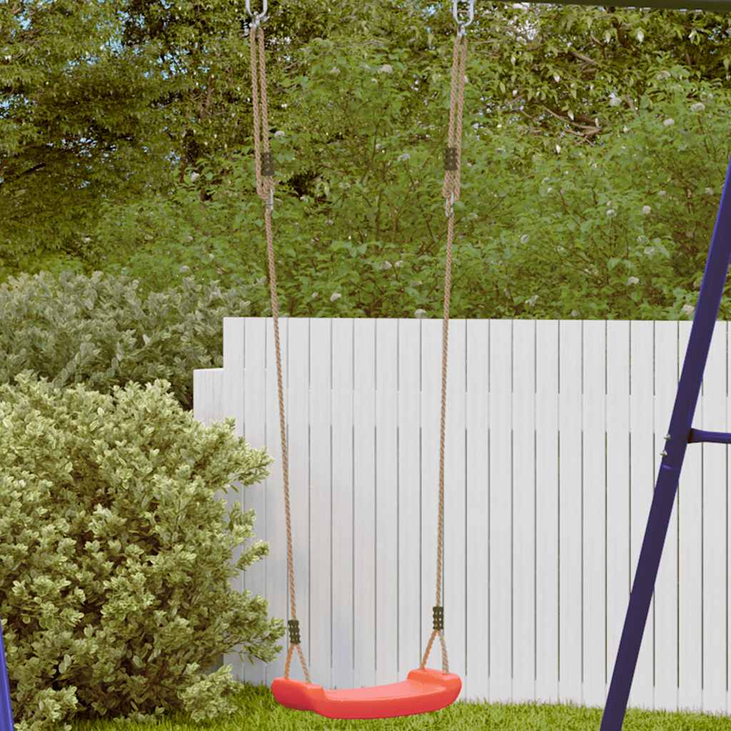 Schommelzitje voor kinderen 1-persoons verstelbaar touw rood is nu te koop bij PeponiXL, paradijselijk wonen!