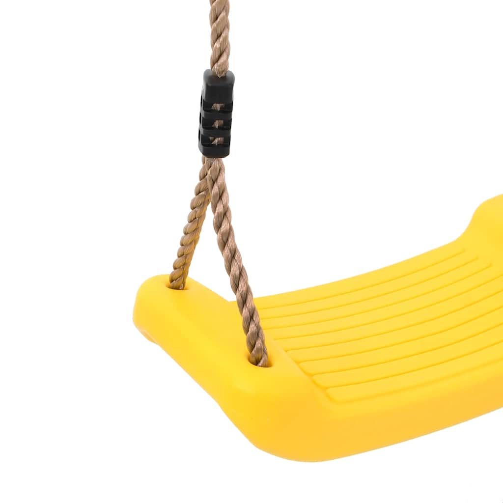 Schommelzitje voor kinderen 1-persoons verstelbaar touw geel is nu te koop bij PeponiXL, paradijselijk wonen!