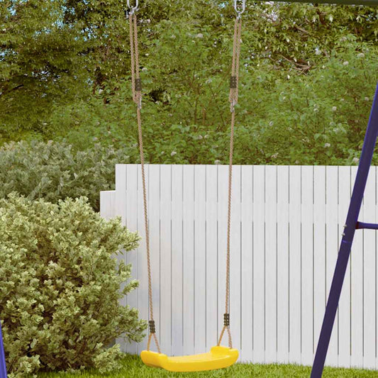 Schommelzitje voor kinderen 1-persoons verstelbaar touw geel is nu te koop bij PeponiXL, paradijselijk wonen!