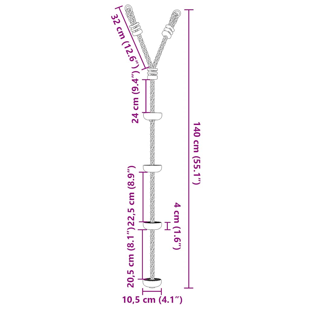 Klimschommel met 4 schijven meerkleurig is nu te koop bij PeponiXL, paradijselijk wonen!