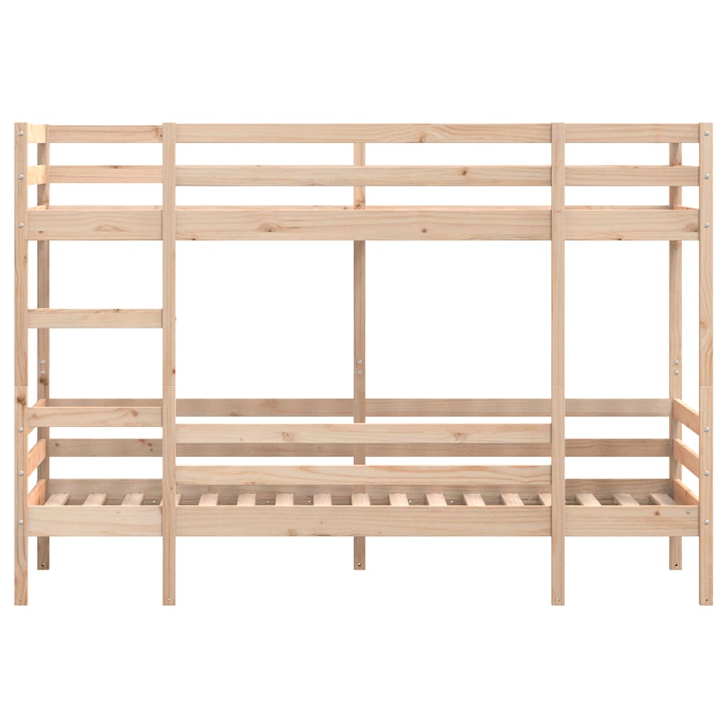 Stapelbedframe zonder matras massief grenenhout 90x200 cm is nu te koop bij PeponiXL, paradijselijk wonen!
