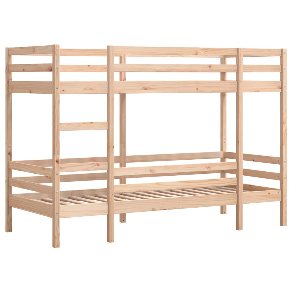 Stapelbedframe zonder matras massief grenenhout 90x190 cm is nu te koop bij PeponiXL, paradijselijk wonen!