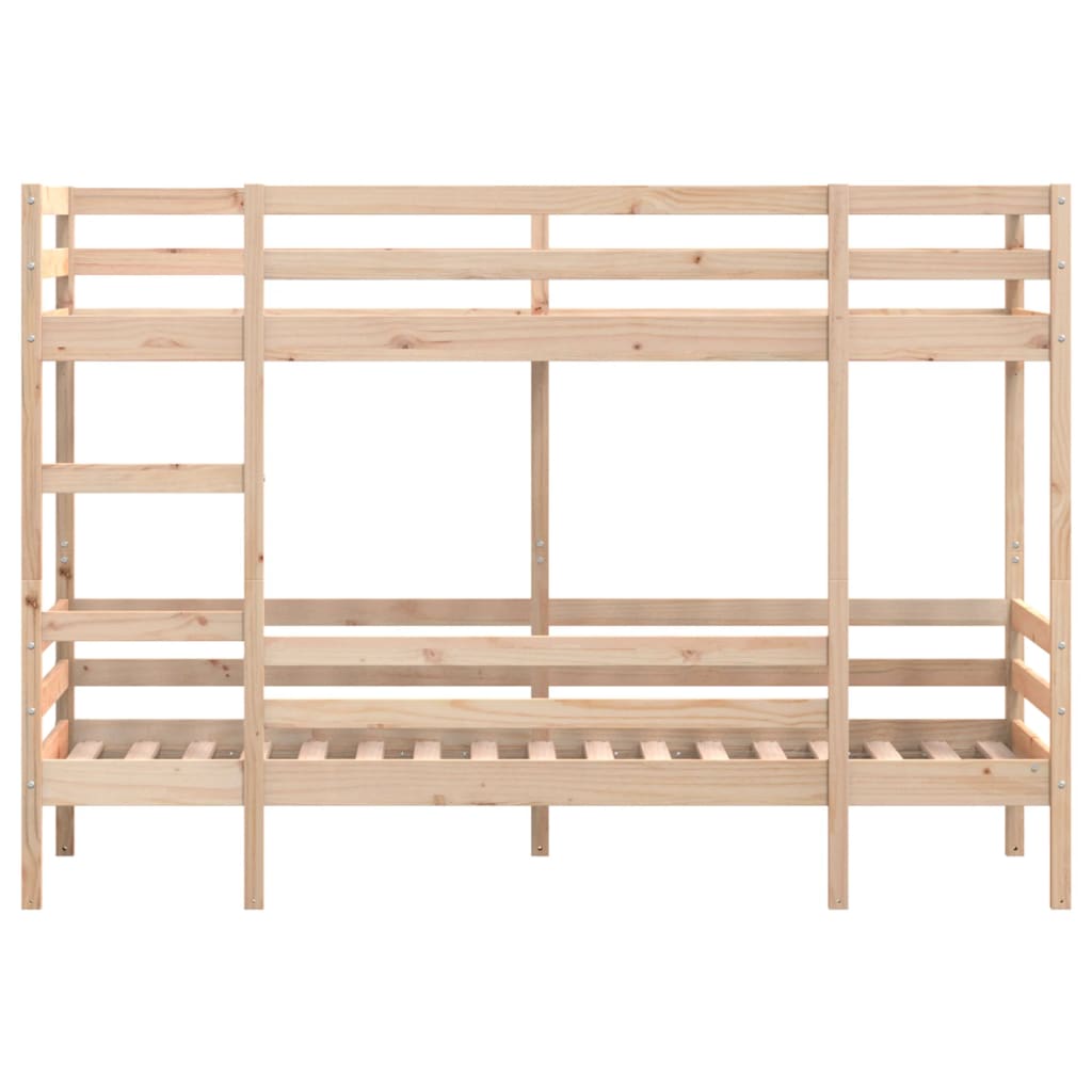 Stapelbedframe zonder matras massief grenenhout 90x190 cm is nu te koop bij PeponiXL, paradijselijk wonen!