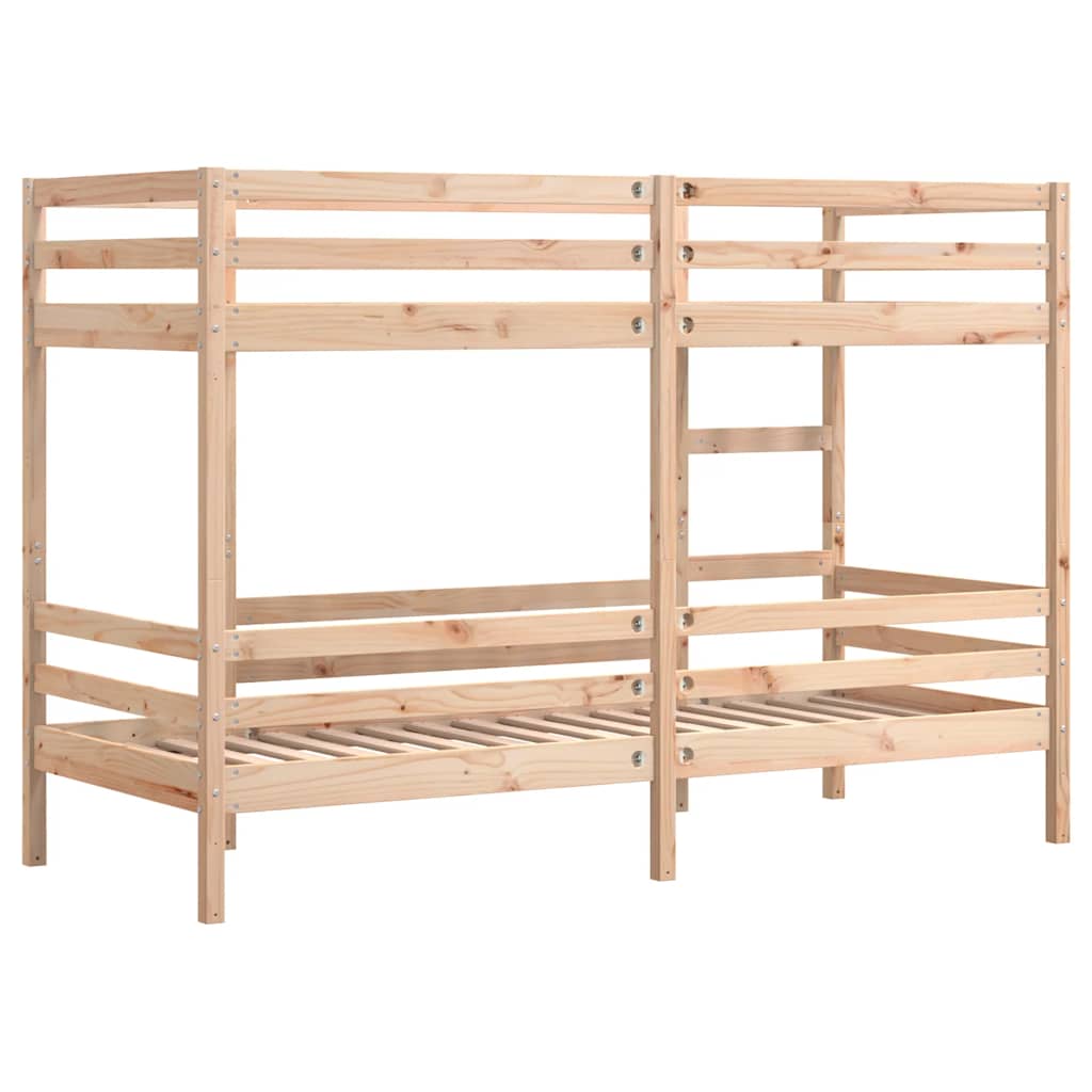 Stapelbedframe zonder matras massief grenenhout 90x190 cm is nu te koop bij PeponiXL, paradijselijk wonen!