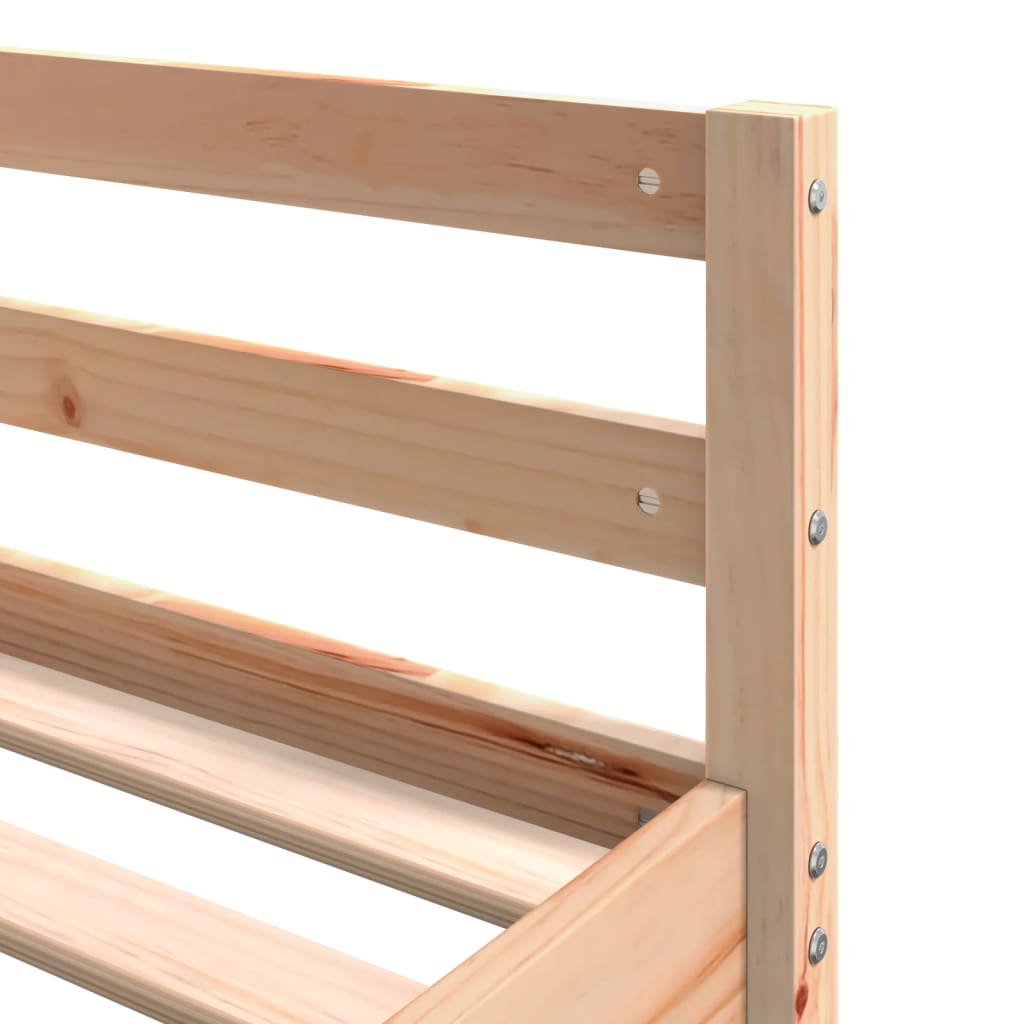 Hoogslaper met bureau en ladder massief grenenhout 180x200 cm is nu te koop bij PeponiXL, paradijselijk wonen!