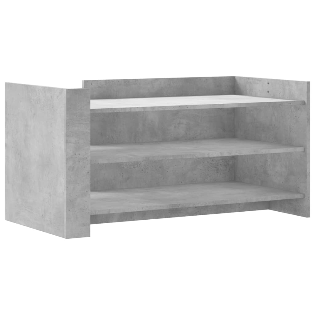 Salontafel 100x50x50 cm bewerkt hout betongrijs is nu te koop bij PeponiXL, paradijselijk wonen!