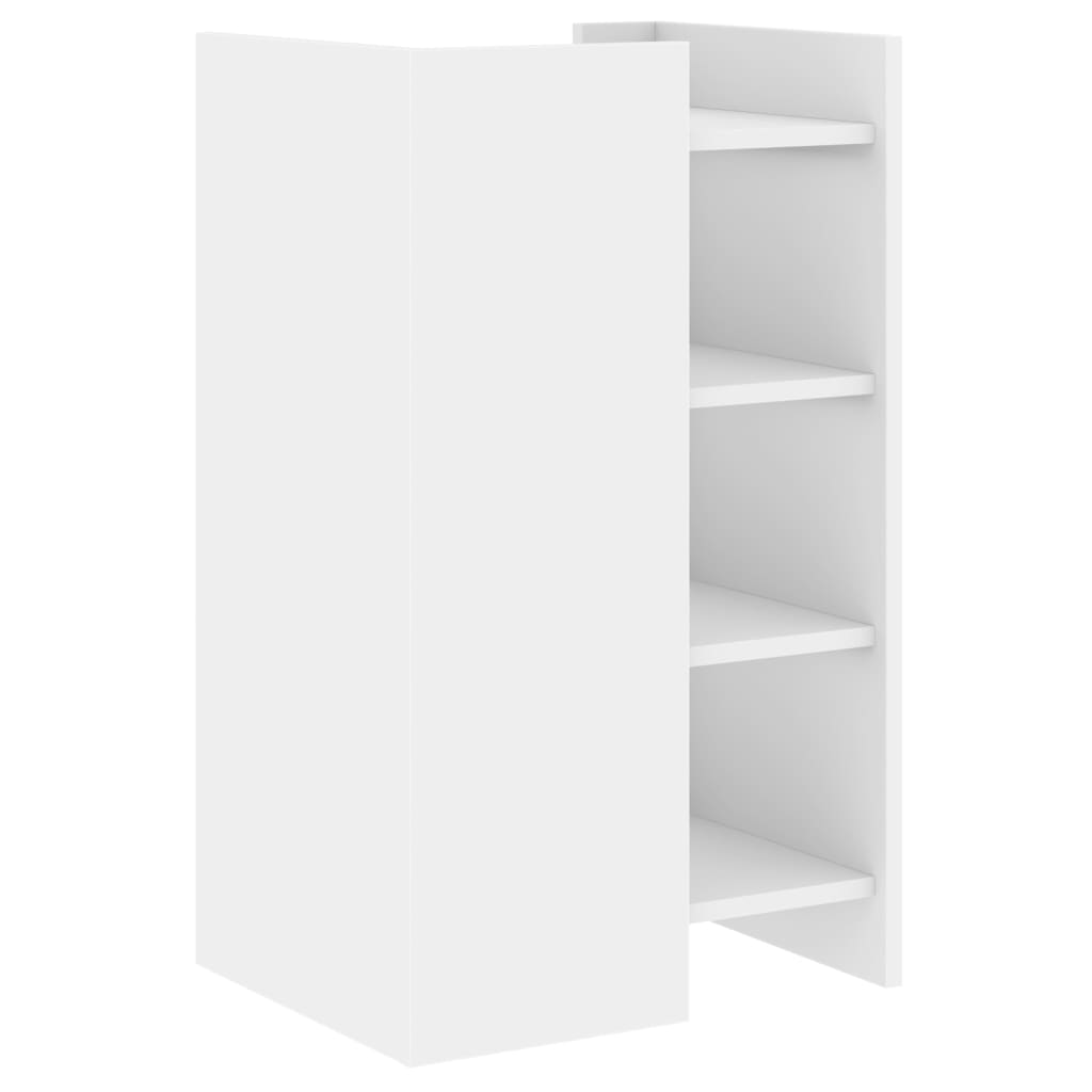 Dressoir 45x35x75 cm bewerkt hout wit is nu te koop bij PeponiXL, paradijselijk wonen!