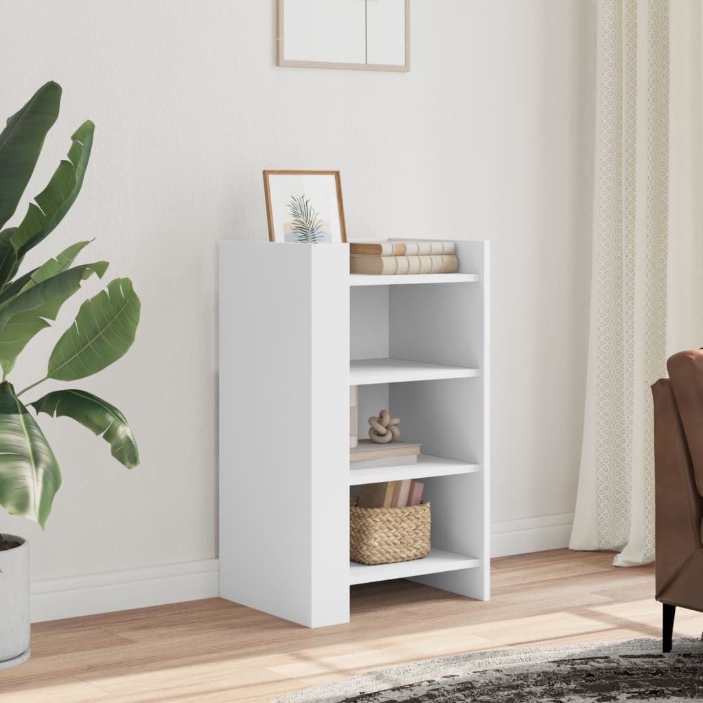 Dressoir 45x35x75 cm bewerkt hout wit is nu te koop bij PeponiXL, paradijselijk wonen!