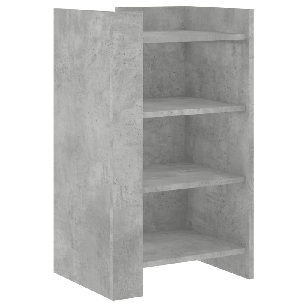 Dressoir 45x35x75 cm bewerkt hout betongrijs is nu te koop bij PeponiXL, paradijselijk wonen!