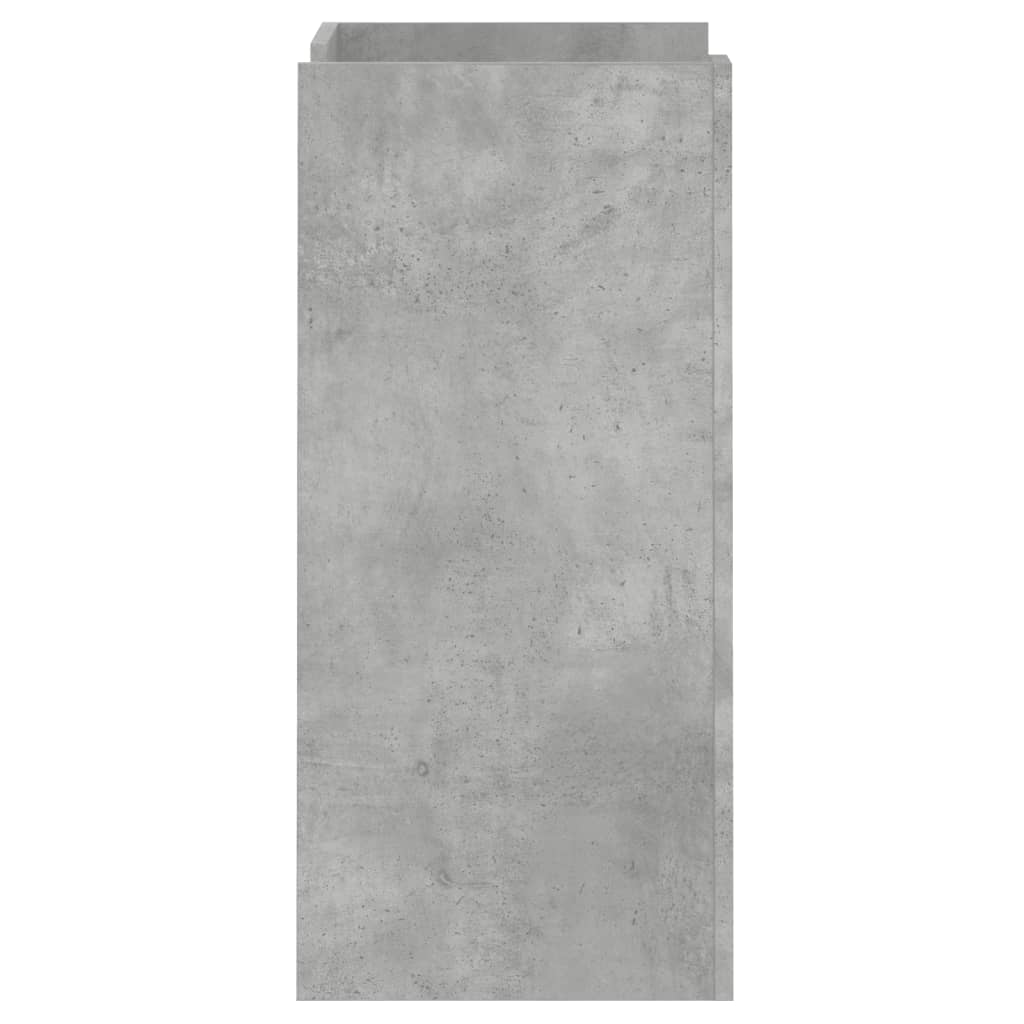Dressoir 45x35x75 cm bewerkt hout betongrijs is nu te koop bij PeponiXL, paradijselijk wonen!