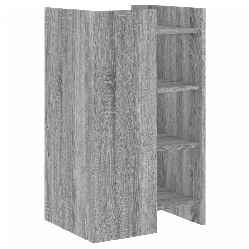 Dressoir 45x35x75 cm bewerkt hout grijs sonoma eikenkleurig is nu te koop bij PeponiXL, paradijselijk wonen!