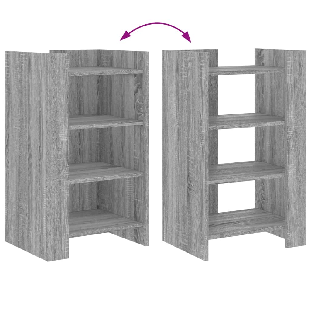 Dressoir 45x35x75 cm bewerkt hout grijs sonoma eikenkleurig is nu te koop bij PeponiXL, paradijselijk wonen!