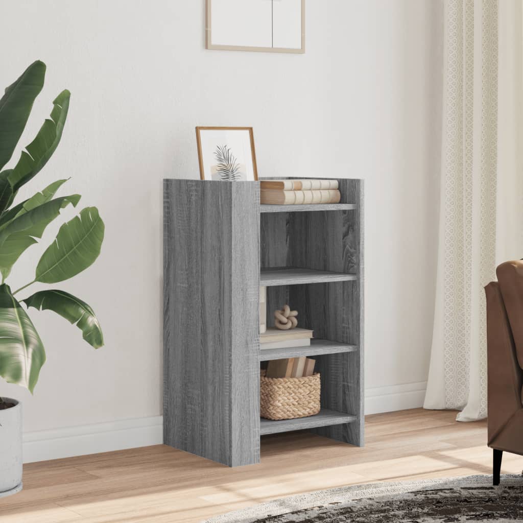 Dressoir 45x35x75 cm bewerkt hout grijs sonoma eikenkleurig is nu te koop bij PeponiXL, paradijselijk wonen!