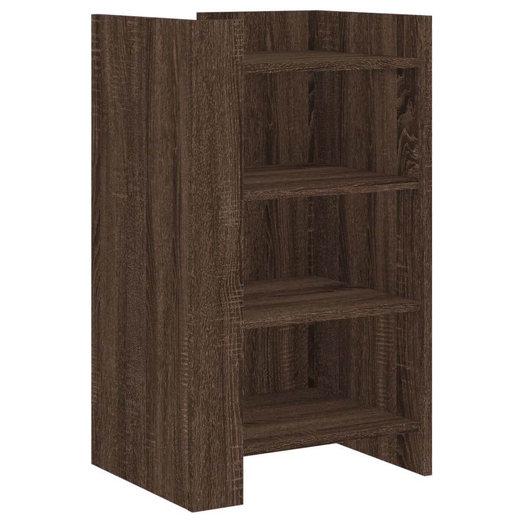 Dressoir 45x35x75 cm bewerkt hout bruin eikenkleur is nu te koop bij PeponiXL, paradijselijk wonen!