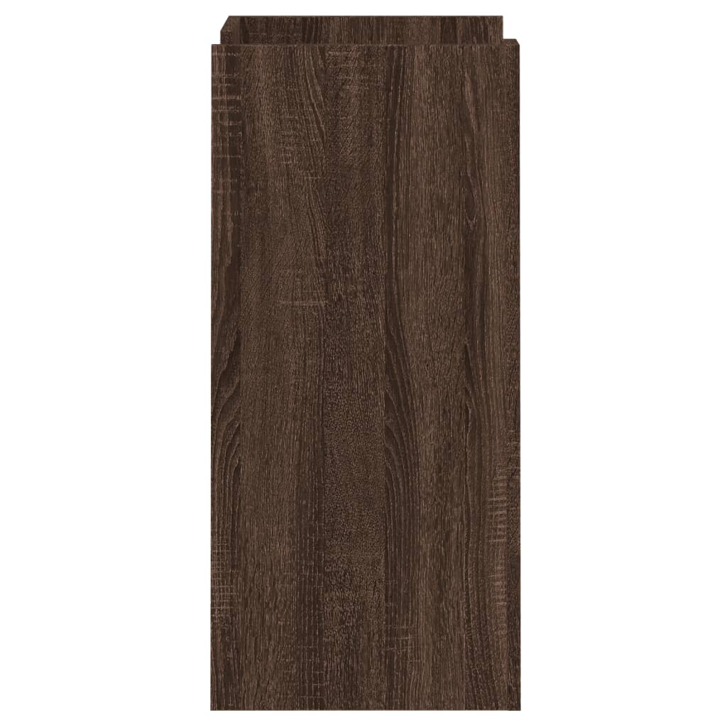 Dressoir 45x35x75 cm bewerkt hout bruin eikenkleur is nu te koop bij PeponiXL, paradijselijk wonen!