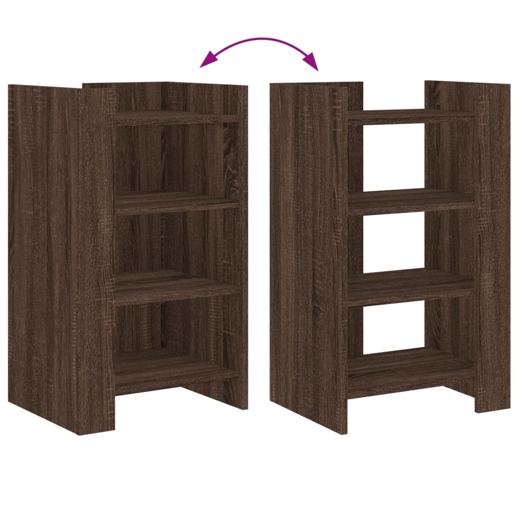 Dressoir 45x35x75 cm bewerkt hout bruin eikenkleur is nu te koop bij PeponiXL, paradijselijk wonen!