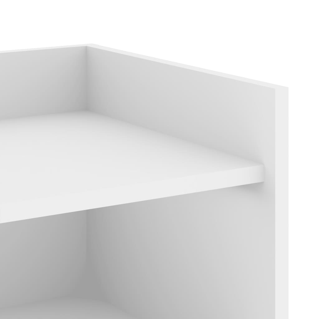 Dressoir 73,5x35x75 cm bewerkt hout wit is nu te koop bij PeponiXL, paradijselijk wonen!