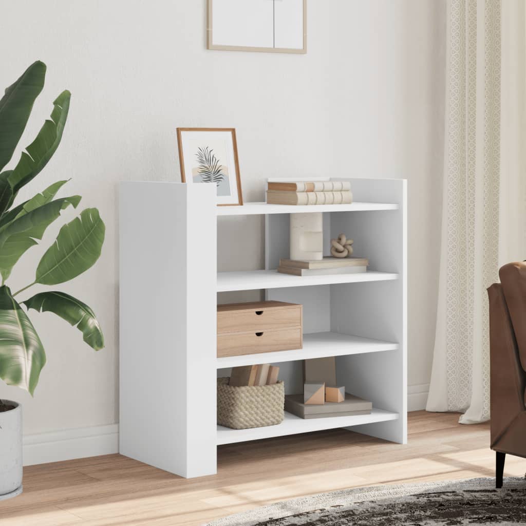 Dressoir 73,5x35x75 cm bewerkt hout wit is nu te koop bij PeponiXL, paradijselijk wonen!
