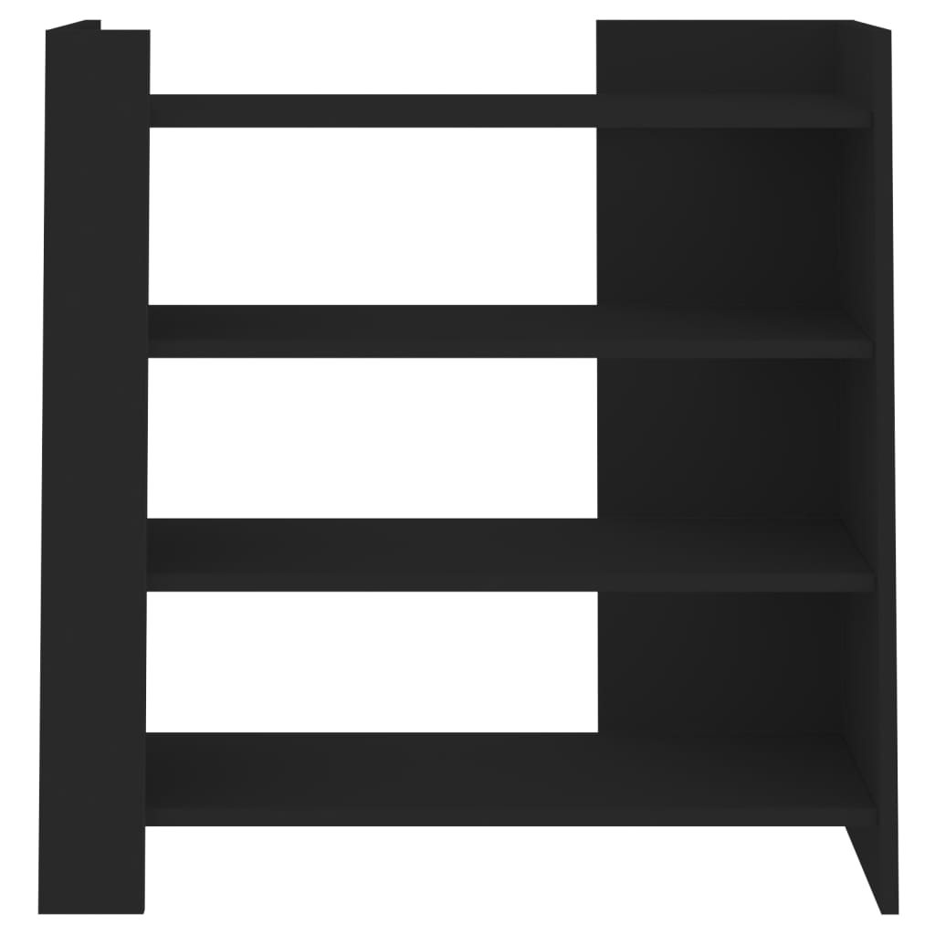 Dressoir 73,5x35x75 cm bewerkt hout zwart is nu te koop bij PeponiXL, paradijselijk wonen!