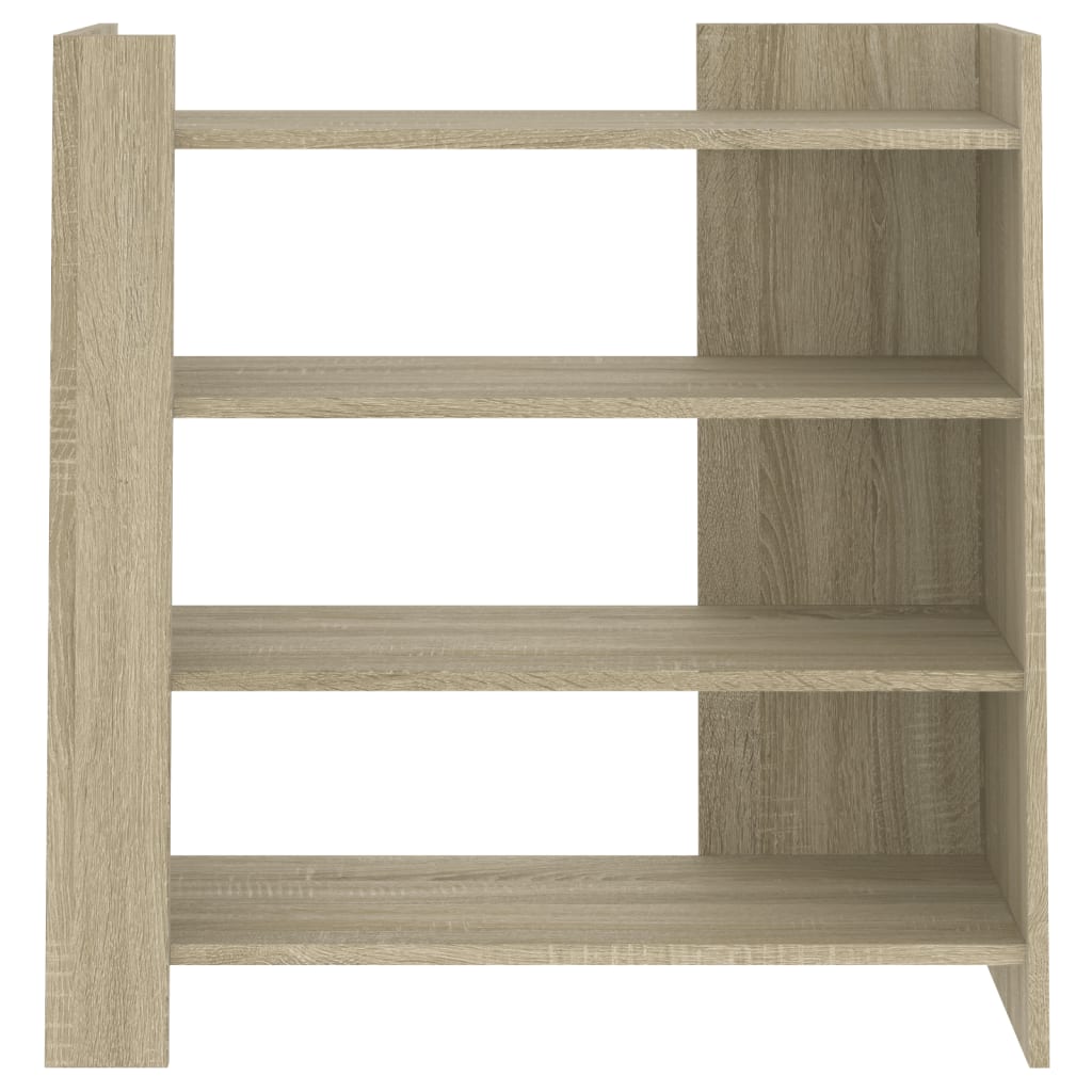 Dressoir 73,5x35x75 cm bewerkt hout sonoma eikenkleurig is nu te koop bij PeponiXL, paradijselijk wonen!