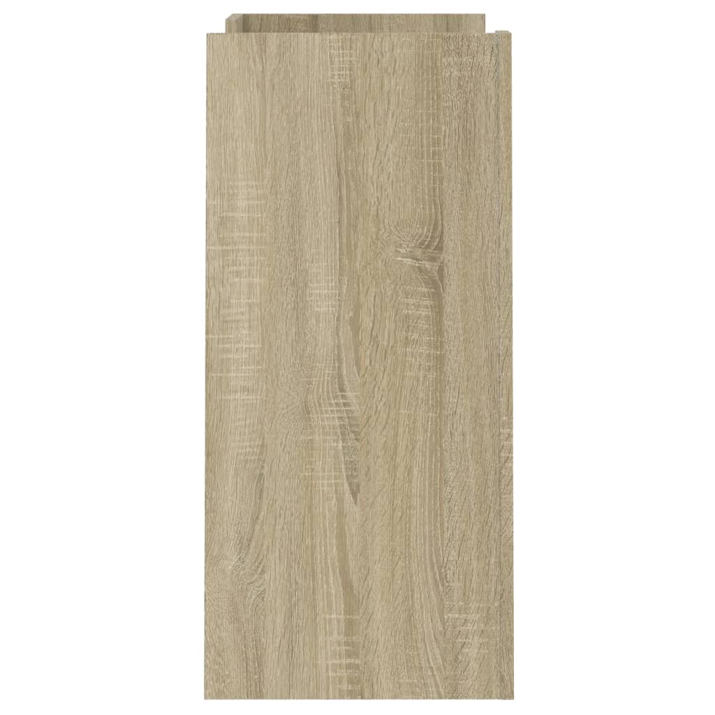 Dressoir 73,5x35x75 cm bewerkt hout sonoma eikenkleurig is nu te koop bij PeponiXL, paradijselijk wonen!