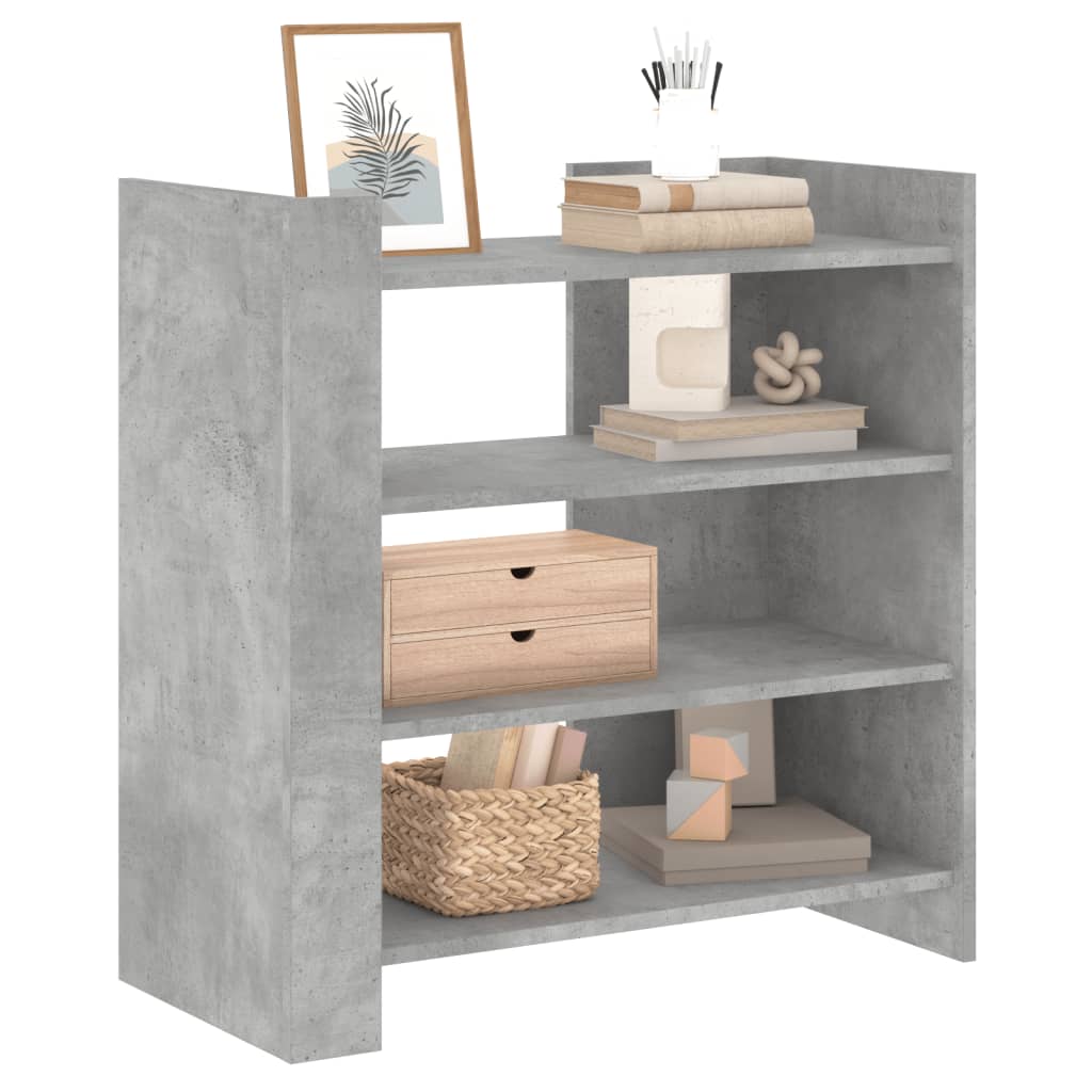 Dressoir 73,5x35x75 cm bewerkt hout betongrijs is nu te koop bij PeponiXL, paradijselijk wonen!