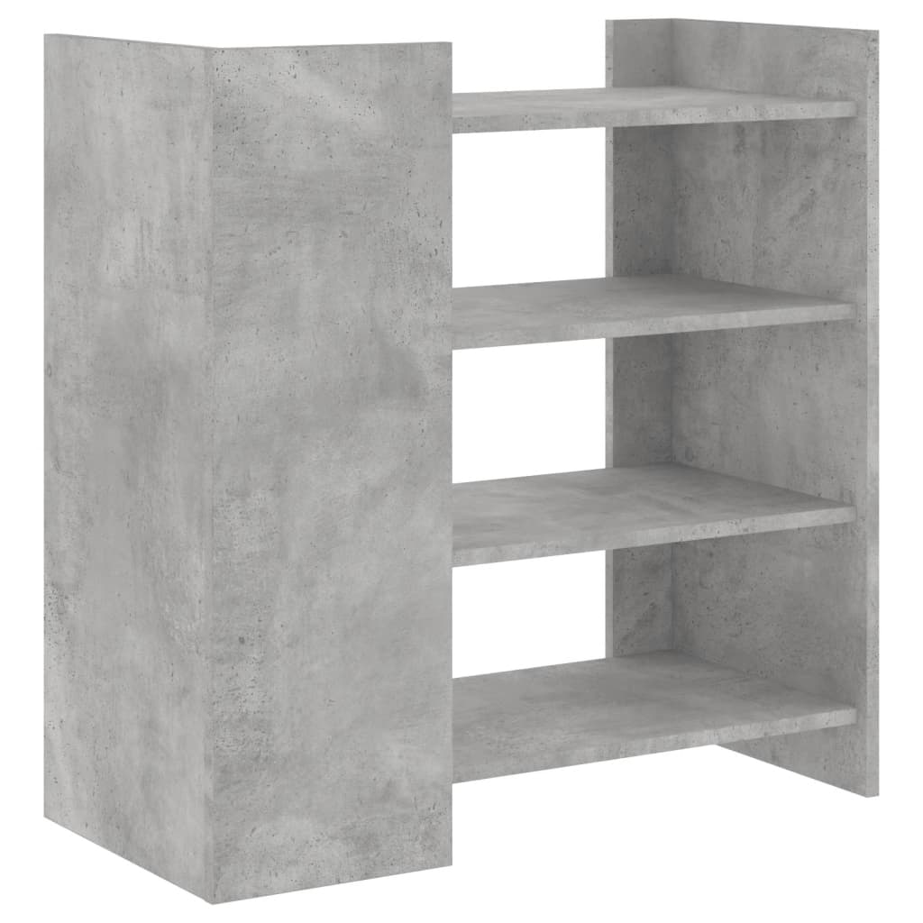 Dressoir 73,5x35x75 cm bewerkt hout betongrijs is nu te koop bij PeponiXL, paradijselijk wonen!