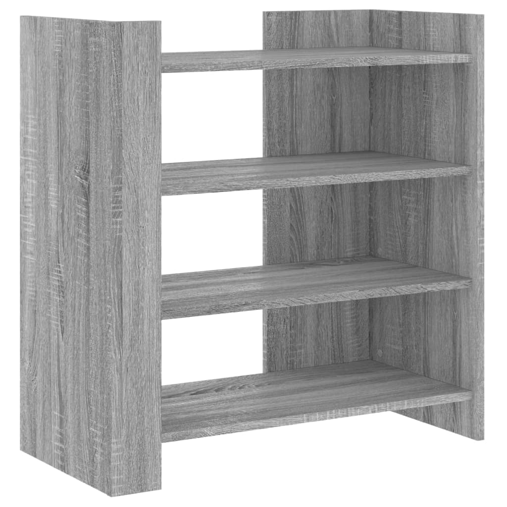 Dressoir 73,5x35x75 cm bewerkt hout grijs sonoma eikenkleurig is nu te koop bij PeponiXL, paradijselijk wonen!