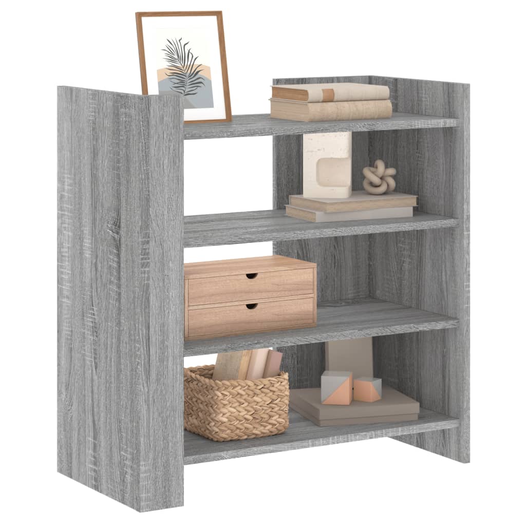 Dressoir 73,5x35x75 cm bewerkt hout grijs sonoma eikenkleurig is nu te koop bij PeponiXL, paradijselijk wonen!