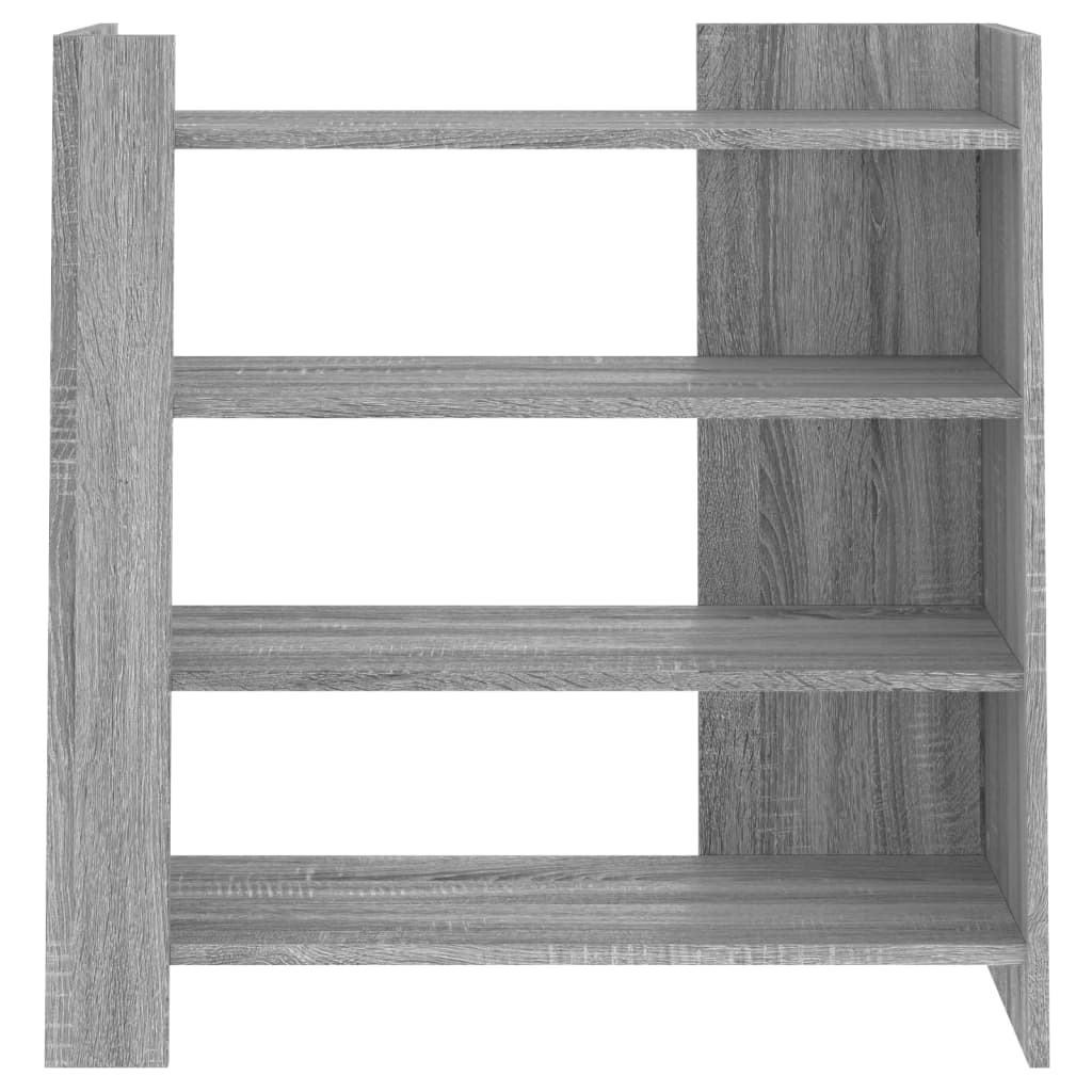 Dressoir 73,5x35x75 cm bewerkt hout grijs sonoma eikenkleurig is nu te koop bij PeponiXL, paradijselijk wonen!